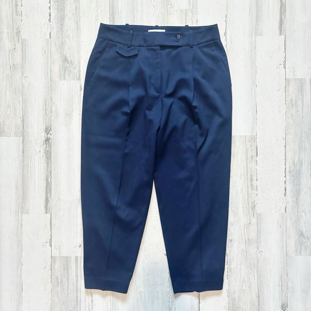 REISS Women’s Trousers, Size 8 - Navy Straight Leg